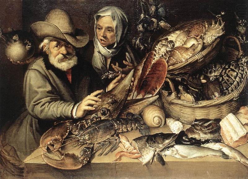 The Fishmonger's Shop agf, PASSEROTTI, Bartolomeo